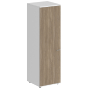 белый / дуб темный