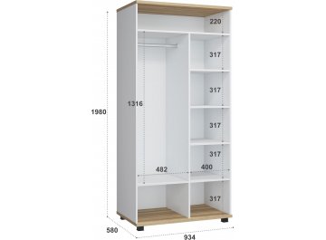 Шкаф Скайлайт СЛ-6К