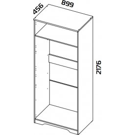 Шкаф Тоскана СМ-353.22.001