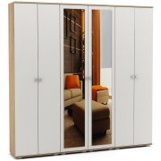 дуб сонома / белый