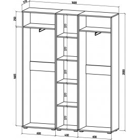 Шкаф Тунис-8