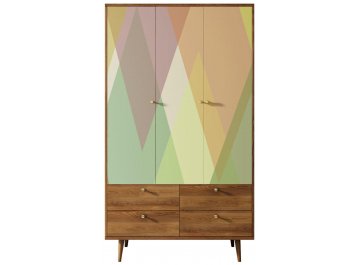 Шкаф Воаб орех / принт 16