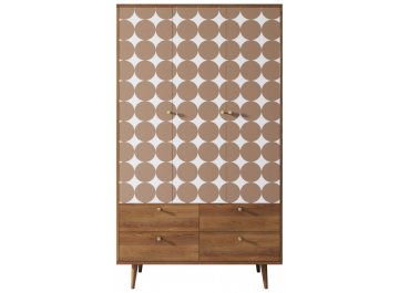 Шкаф Воаб орех / принт 17