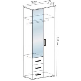 Шкаф Яна ШК 751