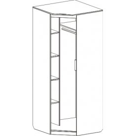 Шкаф угловой Элана