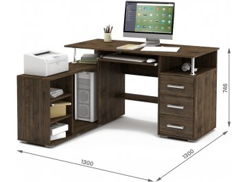 Компьютерный стол Амбер-11К