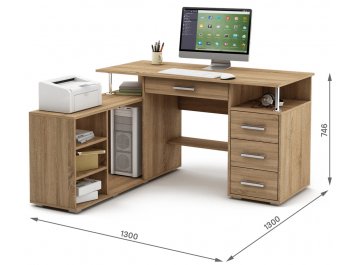 Компьютерный стол Амбер-11Я