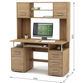 Компьютерный стол Амбер-18К