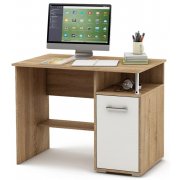 дуб сонома / белый