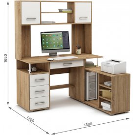 Компьютерный стол Амбер-24Я