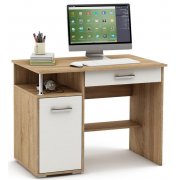 дуб сонома / белый