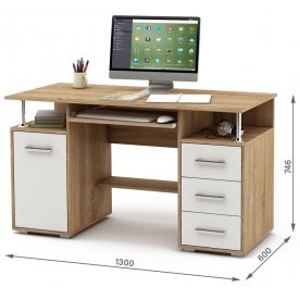 Компьютерный стол Амбер-6К