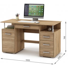 Компьютерный стол Амбер-6Я