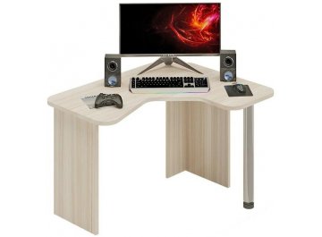 Компьютерный стол Домино Lite СКЛ-ИгрУгл120 Ш-Ч левый