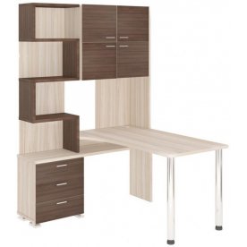 Компьютерный стол Домино СР-500М/140 КШК-Ч-левый