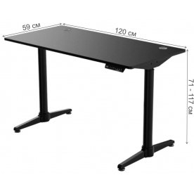 Компьютерный стол Eureka EHD-I1 черный