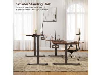 Компьютерный стол Eureka ERK-EDI-FS-WN