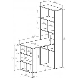 Компьютерный стол Феликс-45