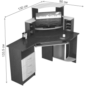 Компьютерный стол Грета-7