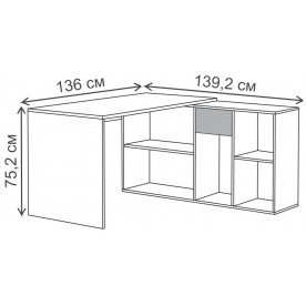 Письменный стол Лайт 03.245 F
