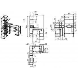 Компьютерный стол Мебелайн-2