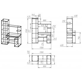 Компьютерный стол Мебелайн-31
