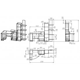 Компьютерный стол Мебелайн-6