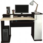 венге / дуб молочный / белоснежный глянец