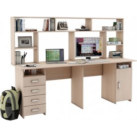 Компьютерный стол Лайт-14 с надстройкой