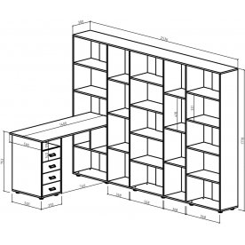 Компьютерный стол Оксфорд-7