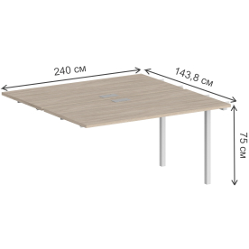 Приставка для письменного стола SG.214
