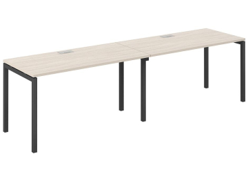 Компьютерный стол SG.222 антрацит / дуб светлый