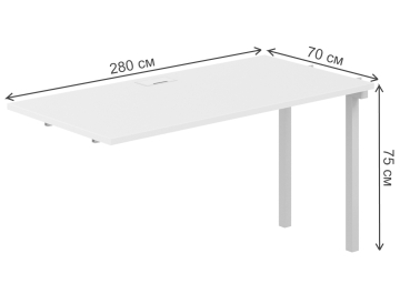 Приставка для письменного стола SG.265