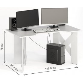 Компьютерный стол СКП-10 (GL-10)