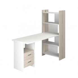 Компьютерный стол со стеллажом СТЛ-ОВ и столешницей 130Прям