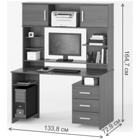 Компьютерный стол Вента-4 правый