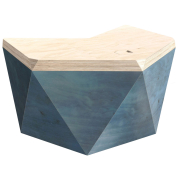 береза натуральная / синий