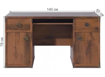 Письменный стол Индиана JBIU 2D2S