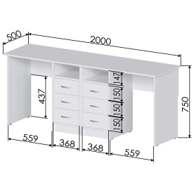 Письменный стол Хит-35