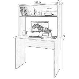 Письменный стол Хит-49