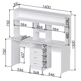 Письменный стол Хит-51