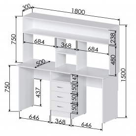 Письменный стол Хит-52