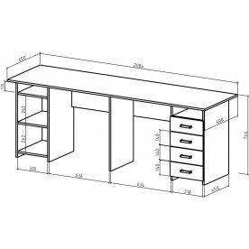 Письменный стол Лайт-13