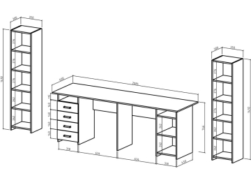 Письменный стол Лайт 14