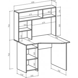 Письменный стол Лайт-16