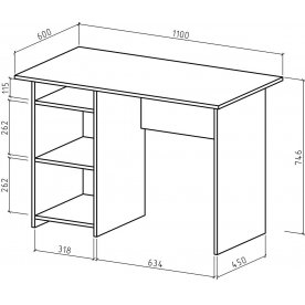 Письменный стол Лайт-2
