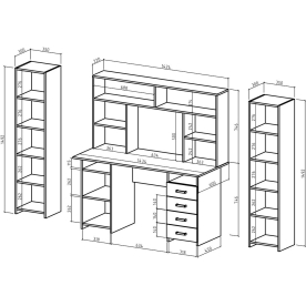 Письменный стол Лайт 7