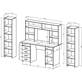 Письменный стол Лайт 8