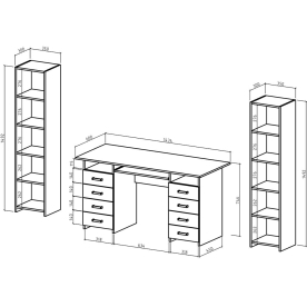 Письменный стол Лайт 9К