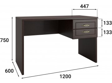 Письменный стол Монблан МБ-71К